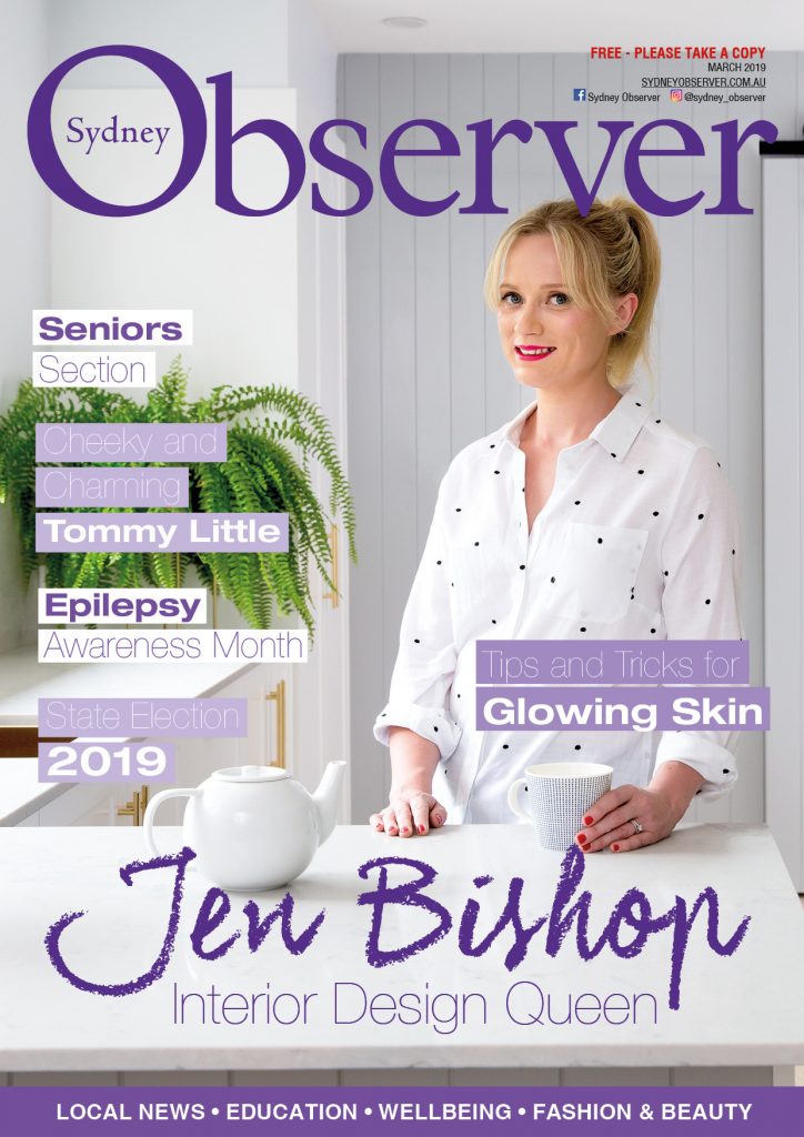 SO March 2019 issue cover, Jen Bishop.