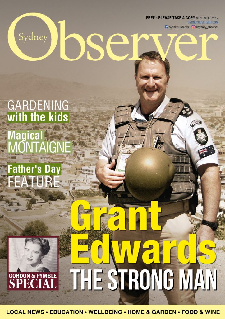 SO September 2019 issue cover, Grant Edwards.