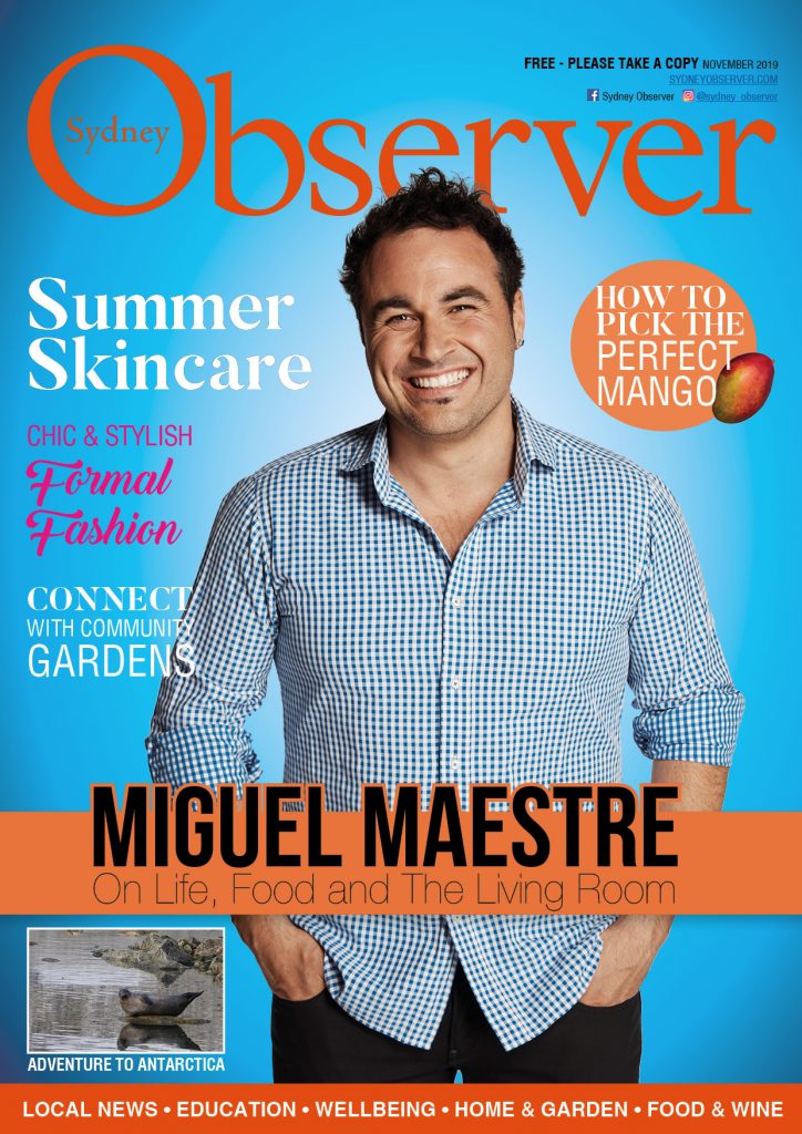 SO November 2019 issue cover, Miguel Maestre.