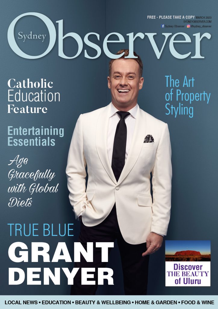 SO March 2020 issue cover, Grant Denyer.