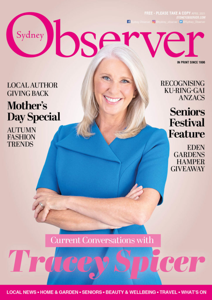 SO April 2021 issue cover, Tracey Spicer., .