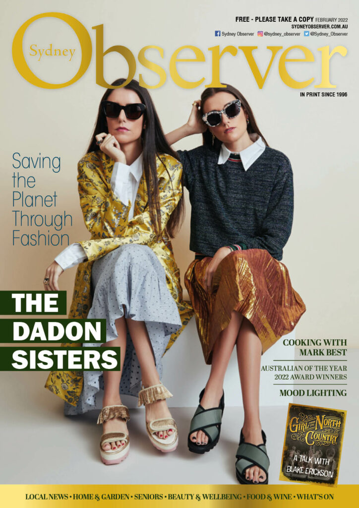 SO February 2022 issue cover, the Dadon sisters.