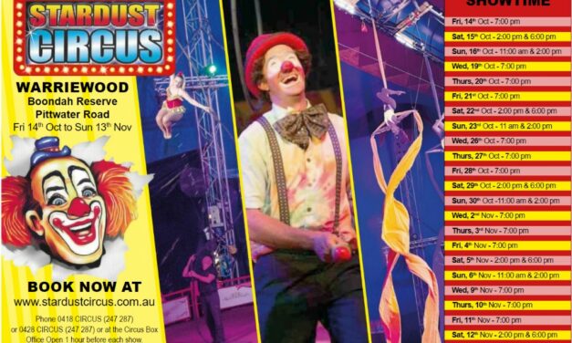 STARDUST CIRCUS TICKET GIVEAWAY!